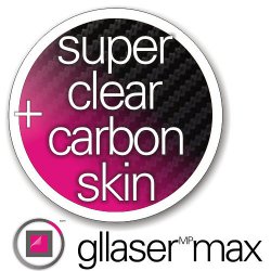 Folia Ochronna Gllaser MAX SuperClear + Gllaser CARBON Skin do Prestigio MultiPhone 5044 DUO